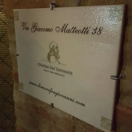 Alojamento de Acomodação e Pequeno-almoço Dimora Fra' Giovanni Relais