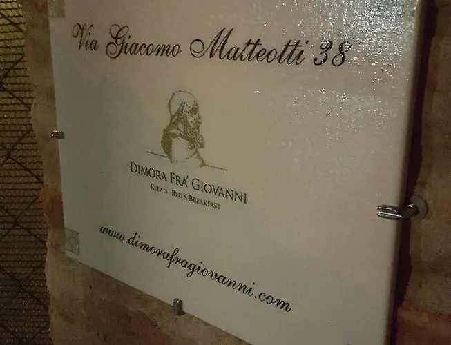 ベッド・アンド・ブレックファスト Dimora Fra' Giovanni Relais